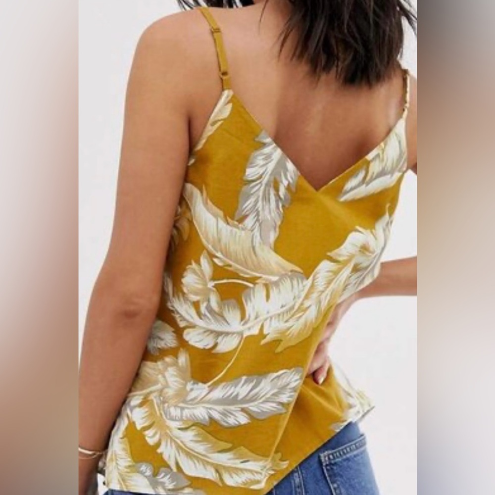 ASOS Design Button Through Linen Cami - Picture 6 of 7